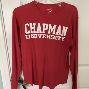 Chapman University Long Sleeve in Maroon